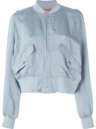 укороченная куртка-бомбер  Mm6 Maison Margiela
