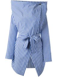 стилизованная полосатая рубашка с поясом Vivienne Westwood Anglomania