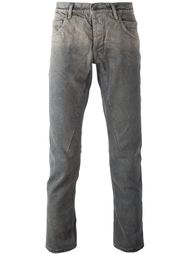 зауженные книзу джинсы с линялым эффектом  Rick Owens DRKSHDW
