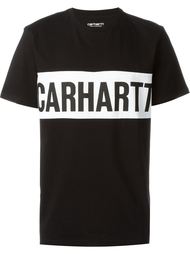 футболка с принтом логотипа   Carhartt