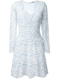 overlay lace dress Blumarine