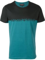 футболка с логотипом  Emporio Armani