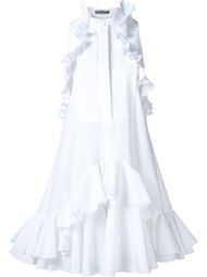 ruffle detail dress Alexander McQueen