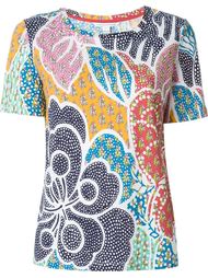 футболка с цветочным узором Diane Von Furstenberg