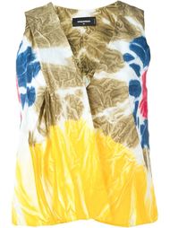 tie-dye sleeveless top Dsquared2