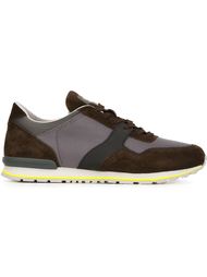 panel detail lace up sneakers Tod's
