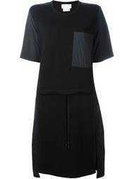 платье с нагрудным карманом  DKNY