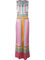 'Zen Scarf' panel effect jumpsuit Diane Von Furstenberg