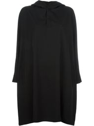 oversized hooded dress Yohji Yamamoto