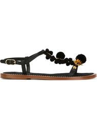 декорированные сандалии Dolce &amp;amp; Gabbana