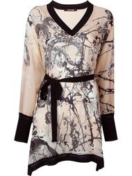 printed v-neck blouse Roberto Cavalli