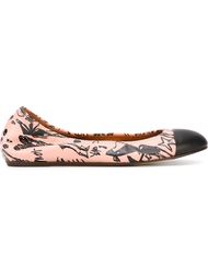printed ballerinas Lanvin