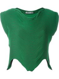 топ с волнообразным узором Issey Miyake