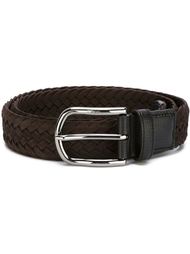 weaved buckle belt Tod's