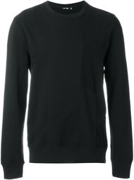 panelled sweatshirt Blk Dnm