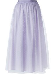 многослойная юбка миди Red Valentino