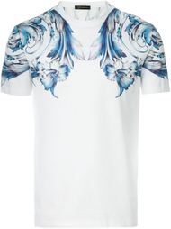 'Water Barocco' printed T-shirt Versace