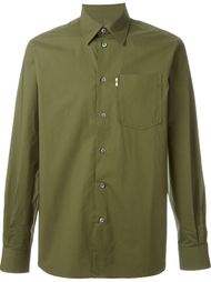 cuff detail button down shirt Maison Kitsuné