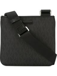 MK logo print pattern cross body bag Michael Kors