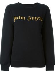 толстовка с вышивкой  Palm Angels