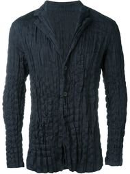 однобортный жакет с мятым эффектом  Issey Miyake Men