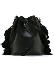 small pom-pom embellished bag Nº21