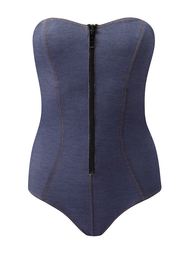 'Leigh' denim one-piece Lisa Marie Fernandez