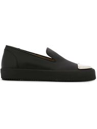 кеды с контрастным носком   Giuseppe Zanotti Design