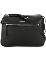 double zip crossbody bag DKNY
