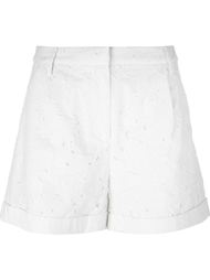 heart panel wide leg shorts Sonia By Sonia Rykiel