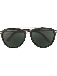 rounded pilot sunglasses Versace