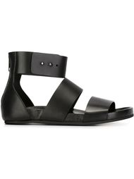 Woman by Common Projects wide strap flat sandals Common Projects
