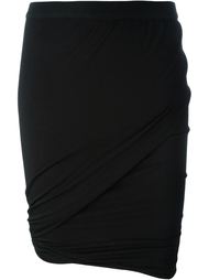 draped fitted skirt T By Alexander Wang