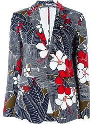 flower print blazer Dsquared2