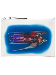 клатч с принтом 'Spray Rocket' Loewe