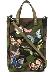 сумка с вышитыми бабочками Valentino Garavani