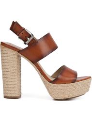 босоножки на плетеной платформе Michael Kors