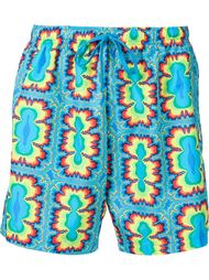 psychedelic print swim shorts Jeremy Scott