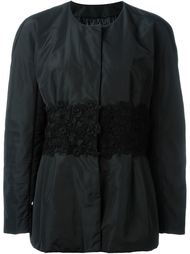 embroidered waist jacket Moncler Gamme Rouge