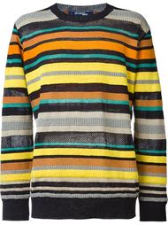 striped crew neck jumper Junya Watanabe Comme Des Garçons Man