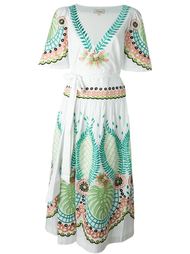 embroidered 'Arabelle' wrap dress Temperley London