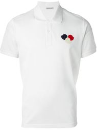 футболка-поло с логотипом  Moncler