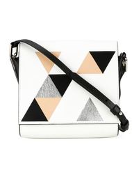 triangle patchwork crossbody bag Desa 1972