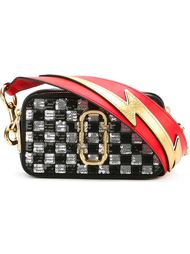 маленькая сумка через плечо 'Snapshot Sequins Checker'  Marc Jacobs