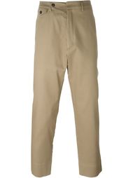'Edwin' drop-crotch trousers Hope