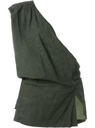 топ на одно плечо  Rick Owens