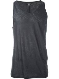 полупрозрачный легкий топ John Varvatos