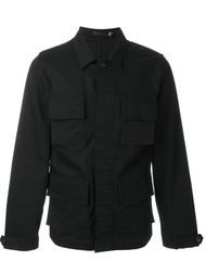 denim worker jacket Blk Dnm