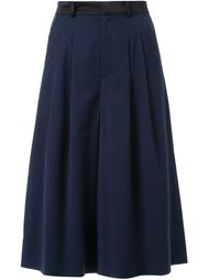 contrast waist culottes Loveless