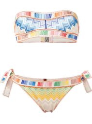 бикини с зигзагообразным узором Missoni
